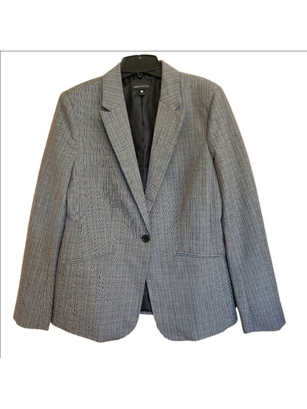 WORTHINGTON GRAY PROFESSIONAL ONE BUTTON BLAZER - SIZE 12- EUC